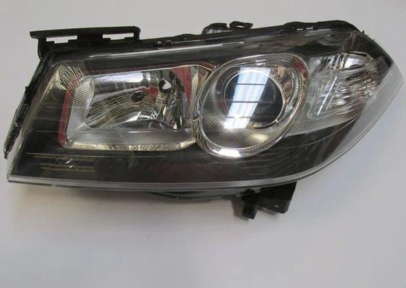 RENAULT MEGANE- 2- 07/09; FAR LAMBASI SOL ELEKTRİKLİ/MOTORSUZ SİYAH MERCEKLİ MAKYAJLI(AYFAR(E MARKLI ürün görseli 1