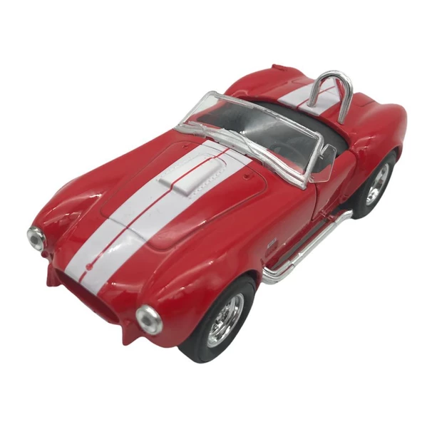 Farbu Oyuncak 1:38 Metal Çek Bırak Araba 1965 Shelby Cobra 427 S/C 43761D ürün görseli 1