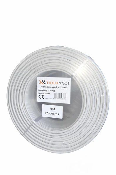 Technozi 2+1 Kalın Cctv Kamera Kablosu 100 Metre 0,22 ürün görseli 1