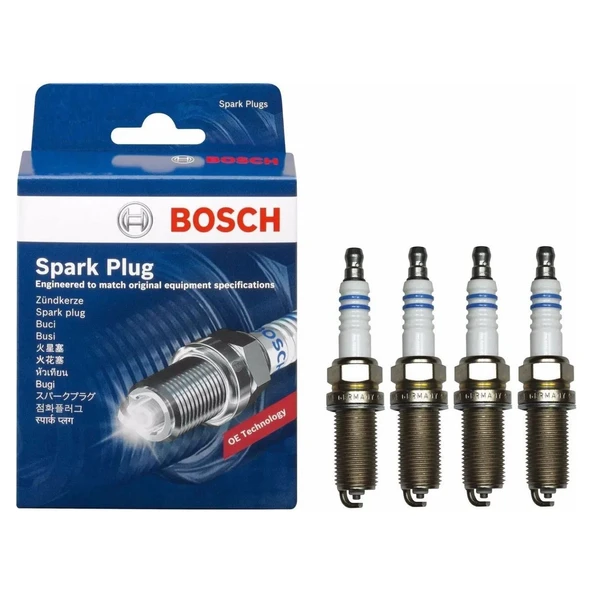 Ateşleme Buji Takım Fiat Egea 1.4 2015-2022 Bosch Nikel Buji 4 Adet ürün görseli 1