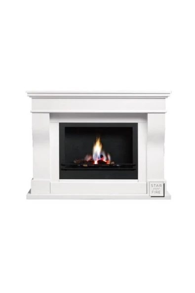 Starfire Classic Design - Bioethanol Şömine (taşınabilir Şömine) (beyaz) ürün görseli 1