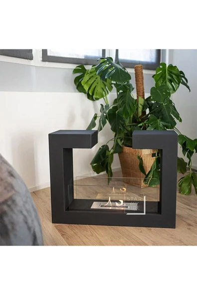 Starfire Stylish (siyah) - Taşınabilir Bioethanol Şömine ürün görseli 1