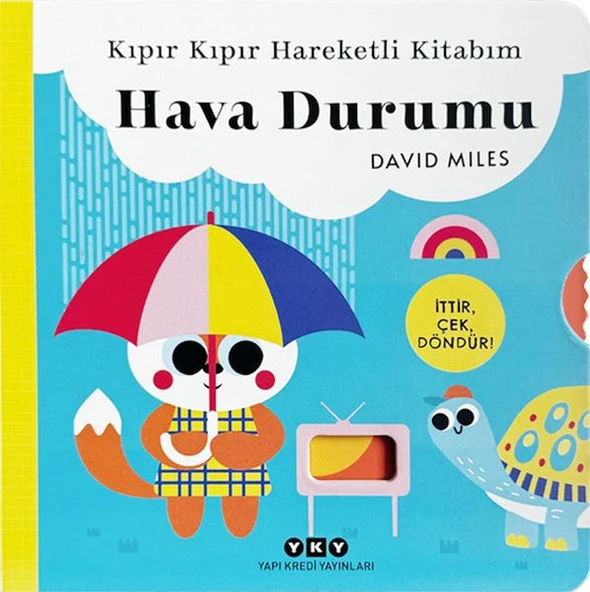 Kıpır Kıpır Hareketli Kitabım – Hava Durumu ürün görseli 1