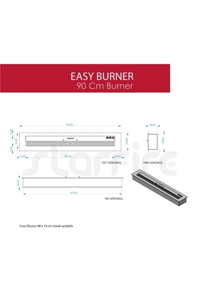 CopArt 90 Cm Easy Burner - Resim 4