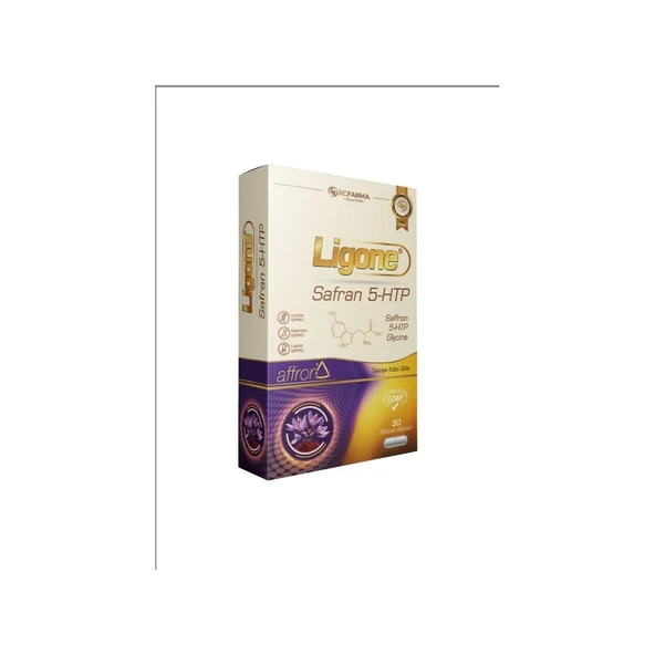 Ligone Safran 5-HTP Glycine 30 Kapsül ürün görseli 1