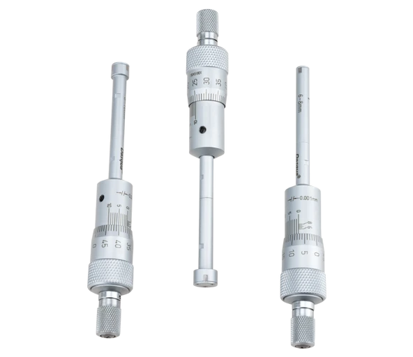 Dasqua 12-20mm Mekanik 3 Ayaklı İç Çap Mikrometre Seti 0.005mm 4411-3210 ürün görseli 1