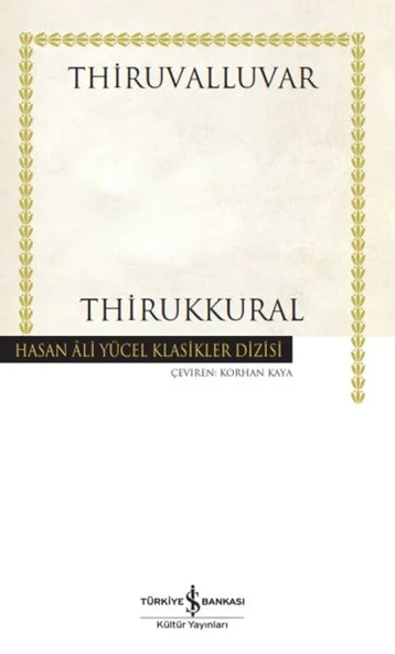 Thirukkural - Hasan Ali Yücel Klasikleri ürün görseli 1