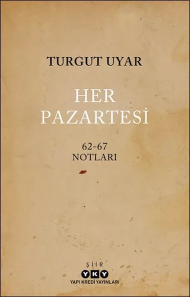 Her Pazartesi /1962-67 Notları ürün görseli 1