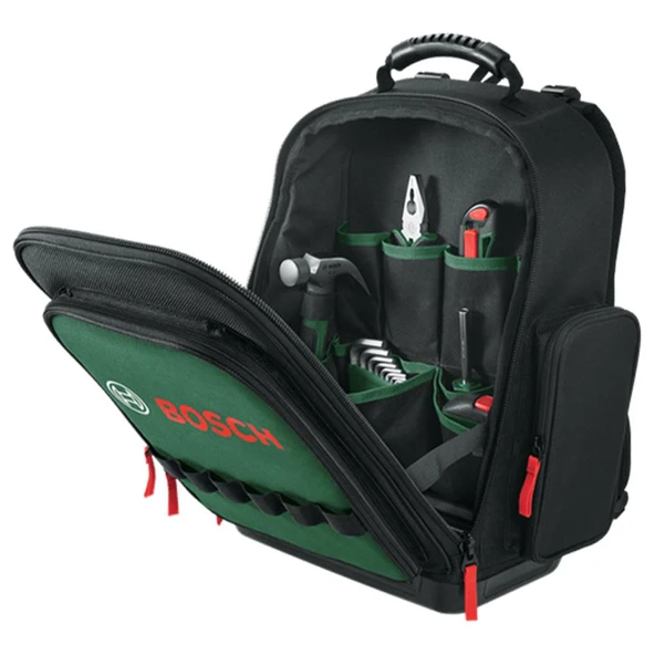 Bosch 1600A02ZA1 60 Parça Bez Sırt Takım Çantası Seti ürün görseli 1