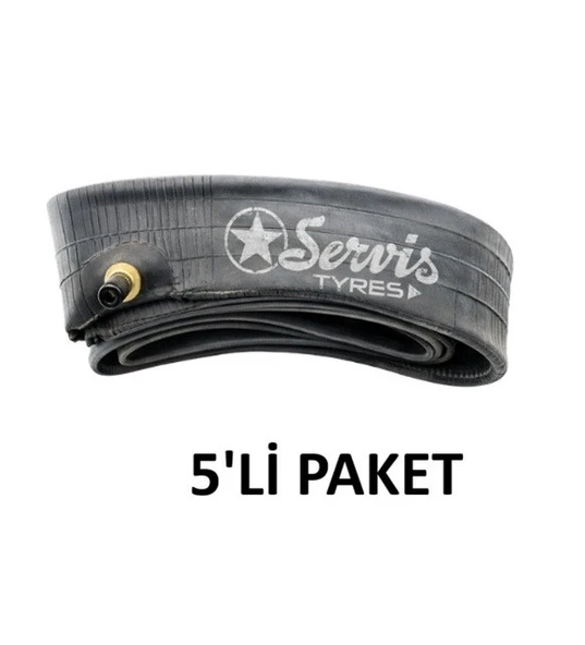 Servis 2.75/3.00X14 İÇ LASTİK BUTYL Motosiklet İç Lastiği (5 ADET) ürün görseli 1