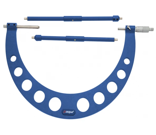 Dasqua 12-16'' Değiştirilebilir Uçlu Mekanik Dış Çap Mikrometre 0.0001'' 4802-0007 ürün görseli 1