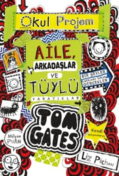 Tom Gates - 12 Aile, Arkadaşlar ve Tüylü Yaratıklar (Ciltli) ürün görseli 1