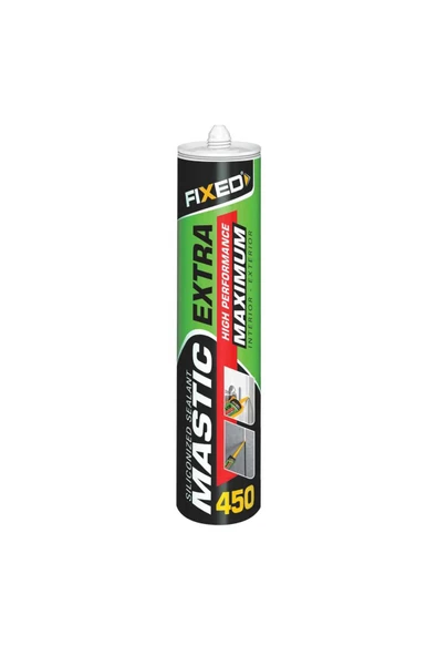 Sgs F450 Silikonize Akrilik Mastik 450gr. Kuvvetli Sızdırmazlık ürün görseli 1