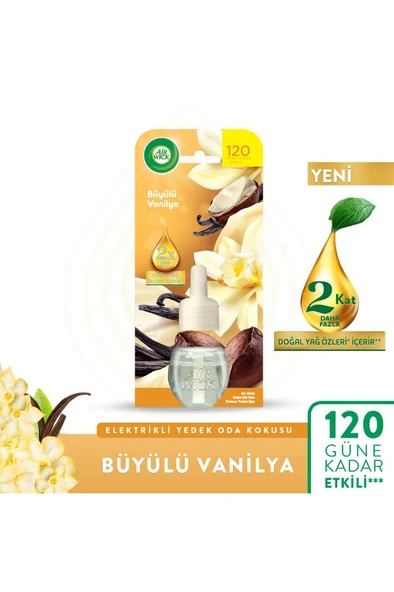Air Wick Elektrikli Oda Kokusu Yedek Şişe Büyülü Vanilya 19 ml ürün görseli 1