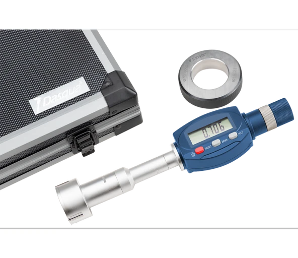 Dasqua 6-12mm Dijital 3 Ayaklı İç Çap Mikrometre Seti IP65  0.001mm 4711-4405 ürün görseli 1
