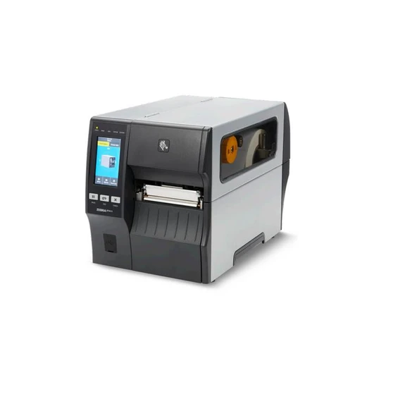 TT Printer ZT411; 4", 300 dpi, Euro and UK cord, Serial, USB, 10/100 Ethernet, Bluetooth 4.1/MFi, USB Host, EZPL ürün görseli 1