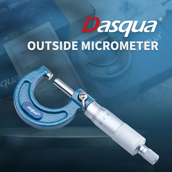 Dasqua 2-3'' Mekanik Dış Çap Mikrometre 0.0001'' 4112-0115 ürün görseli 1