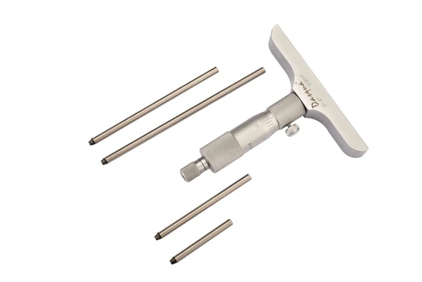 Dasqua 0-4'' Mekanik Derinlik Mikrometresi 0.001'' 4612-5120 ürün görseli 1