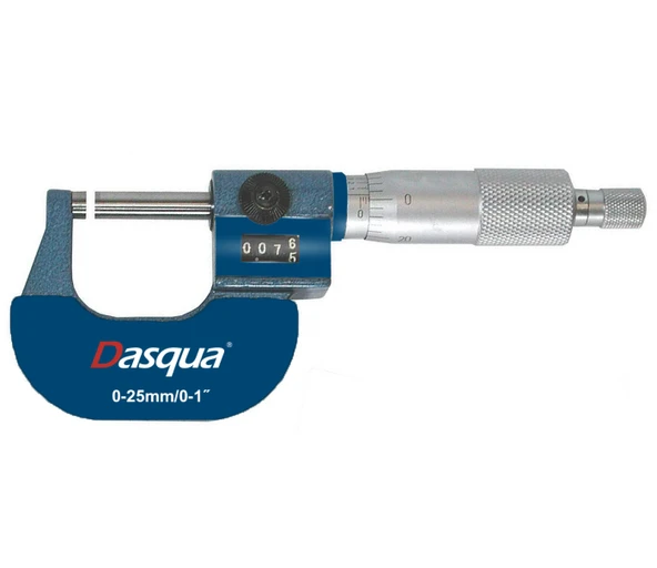 Dasqua 50-75mm Numaratörlü Mikrometre 0.01mm 4150-1015 ürün görseli 1