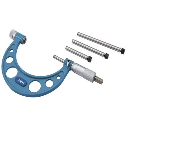 Dasqua 800-900mm Değiştirilebilir Uçlu Mekanik Dış Çap Mikrometre 0.01mm 4801-0012 ürün görseli 1