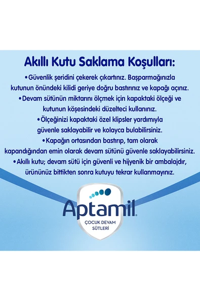 Aptamil Pronutra 3 Devam Sütü 350 gr - Resim 6