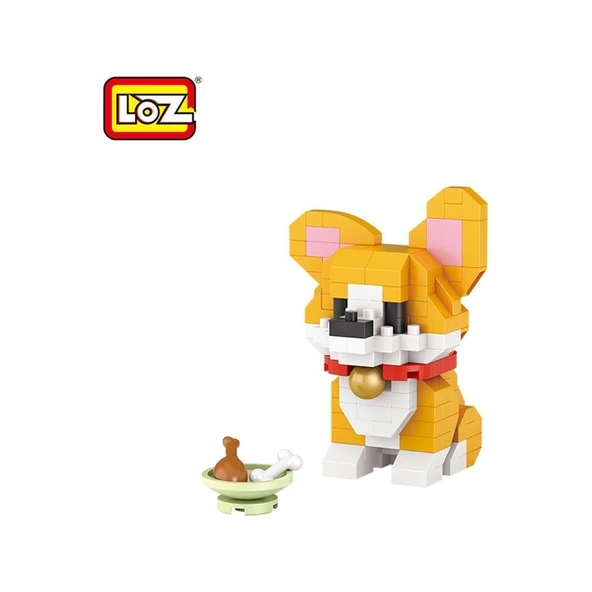 Loz 8605 Mikro Blok Çanta Corgi Köpek ürün görseli 1