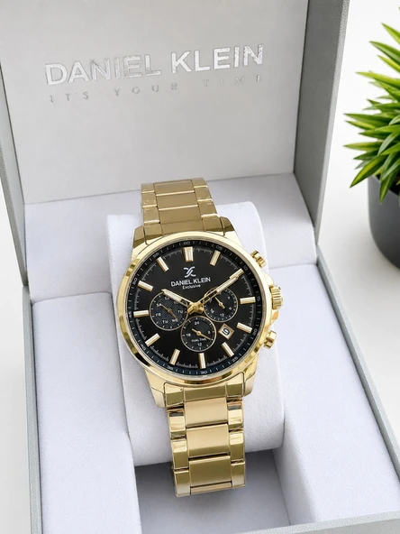Daniel Klein 2 Yıl Garantili İç Fonksiyonları Aktif 3 Atm Suya Dayanıklı Erkek Kol Saati EDK10582-X1 ürün görseli 1