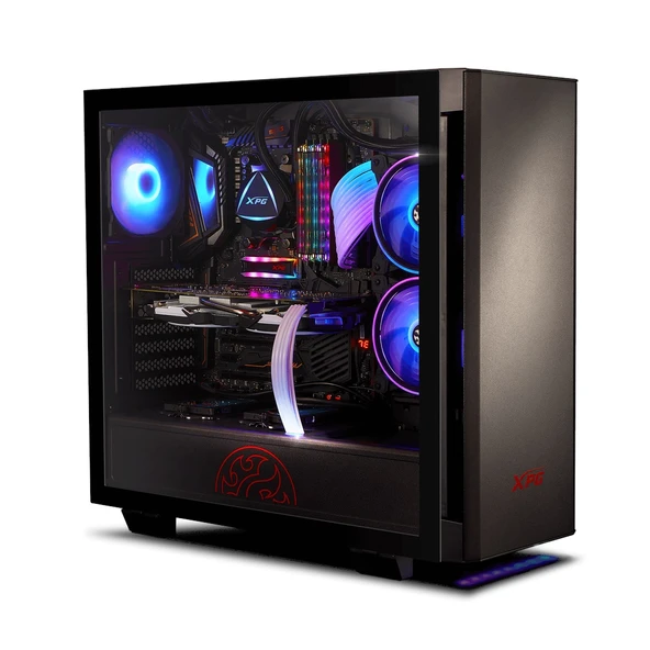 XPG Tempered Glass Siyah USB 3.0 ATX Mid Tower Kasa INVADER-BKCWW ürün görseli 1