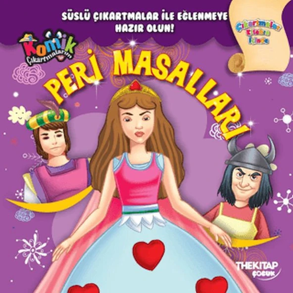 Komik Çıkartmalarım Peri Masalları ürün görseli 1