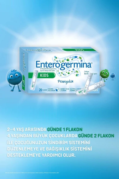 Enterogermina Kids 5 ml 20 Flakon - Resim 7