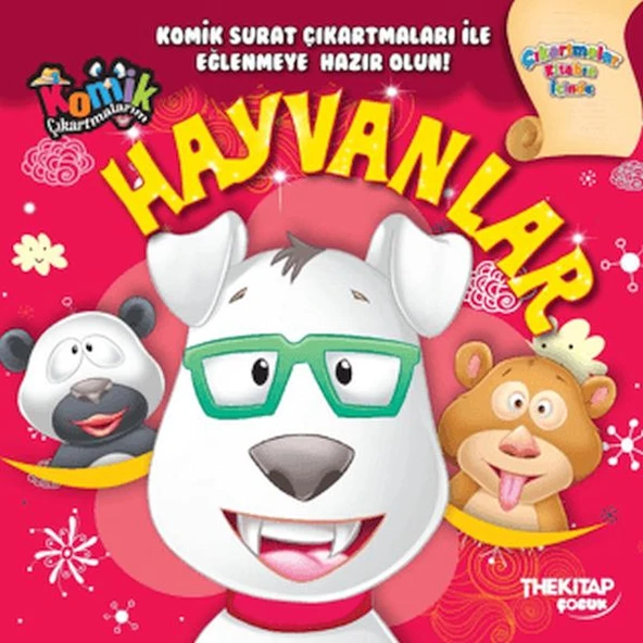 Komik Çıkartmalarım Hayvanlar ürün görseli 1