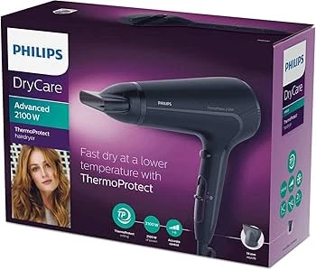 Philips HP8230/50 2100W  Saç Kurutma + Arçelik Pratico K 4237 Buharlı Ütü (Pembe) ürün görseli 1