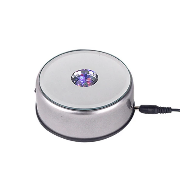 LED Işıklı 360 Derece Dönen Stand - Resim 4