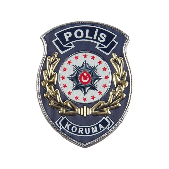 Single Sword Polis Mot Brövesi - Plastik Arma - Resim 9