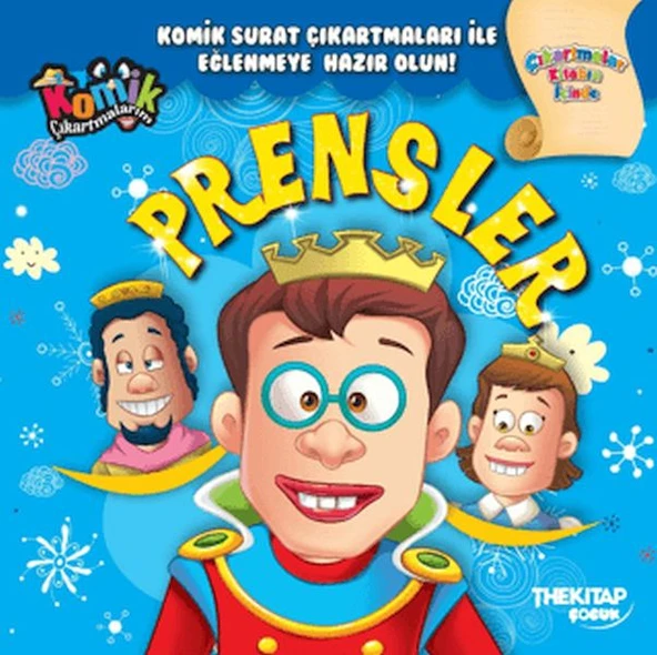 Komik Çıkartmalarım Prensler ürün görseli 1
