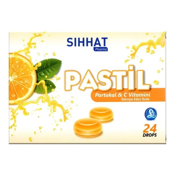 Sıhhat Portakal & C Vitamini Pastil 24 Adet ürün görseli 1