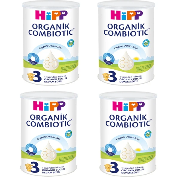 3 Organik Combiotic Devam Sütü 350 gr 4 ADET ürün görseli 1