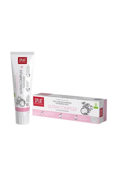 Splat Professional Ultracomplex Tam Bakım ve Beyazlatma 100 ml Diş Macunu ürün görseli 1