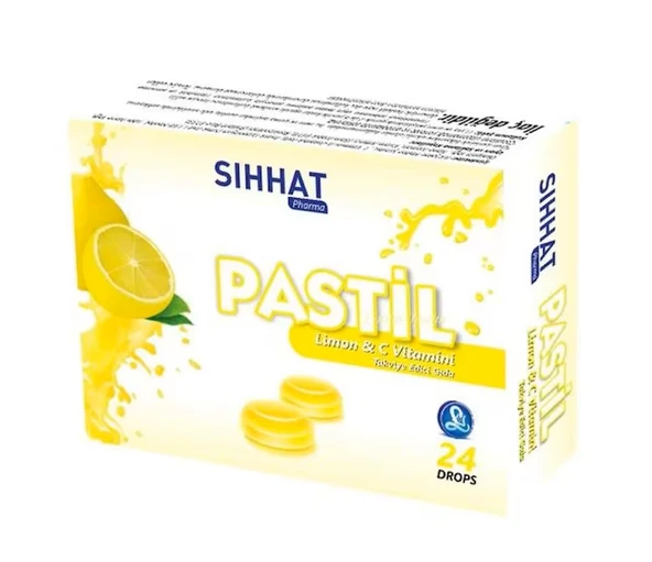 Sıhhat Pastil Limon & C Vitamini 24 Adet ürün görseli 1