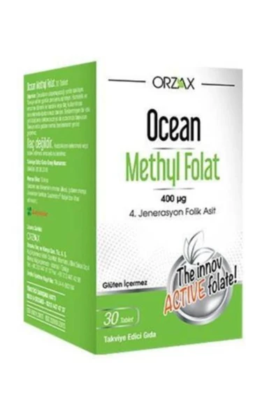 Ocean Methyl Folat 30 Tablet ürün görseli 1
