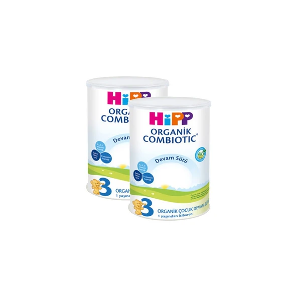 3 Organik Combiotic Toz Devam Sütü 350 gr x 2 Adet 12 - 24 Ay İçin Sütlü İçerik ürün görseli 1