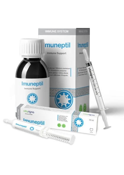 Imuneptil Likid Bağışıklık Sistemi Destekleyici Takviye Edici Gıda 100 Ml ürün görseli 1