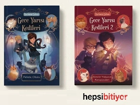Gece Yarısı Kedileri Seti 2 Kitap (Zümrüt Yıldızının Koruyucuları + Felidix Okulu) ürün görseli 1
