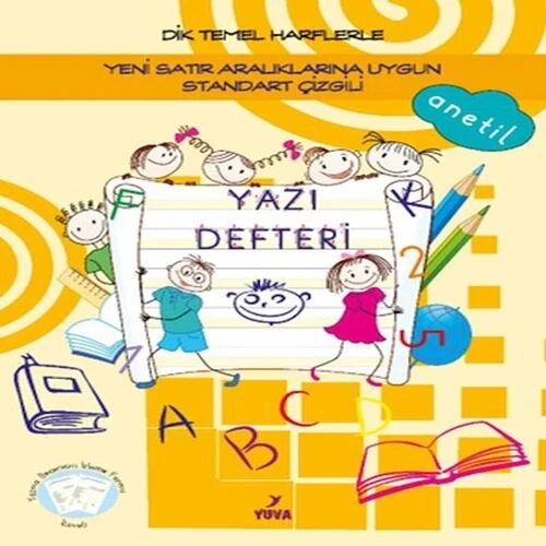 1. Sınıf Yazı Defteri Standart Çizgili - Büyük Boy ürün görseli 1