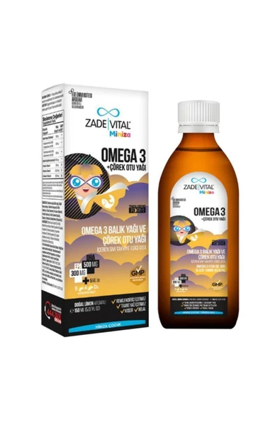 Zade Vital Miniza Omega Çörek Otu Yağı 150 ml ürün görseli 1