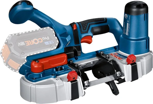 Bosch Professional GCB 18V-63 Akülü Şerit Testere (18 Volt, SOLO, Kesme Derinliği: 63,5 mm, Karton kutuda) Outlet ürün görseli 1