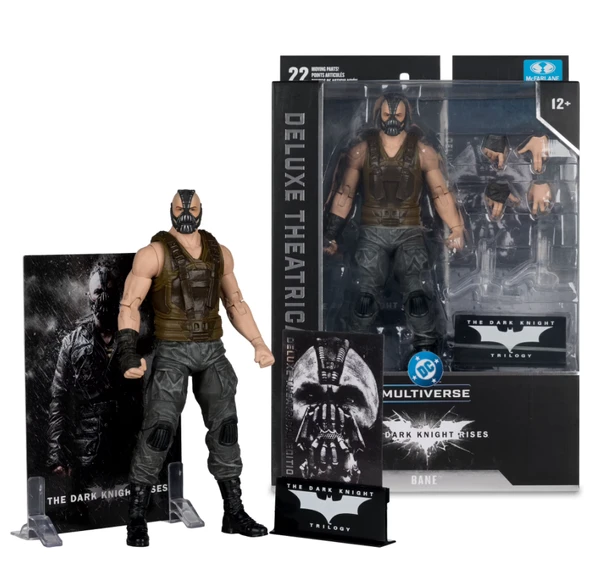 McFarlane Toys- DC Multiverse  Bane The Dark Knight Rises 7" Aksiyon Figür (Deluxe Theatrical Edition) ürün görseli 1