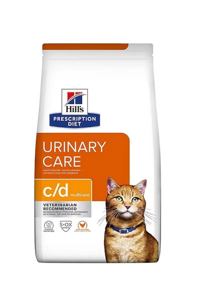 Hills Veterinary Prescription Diet Urinary Care C/D Multicare Yetişkin Kedi Maması 3 Kg ürün görseli 1