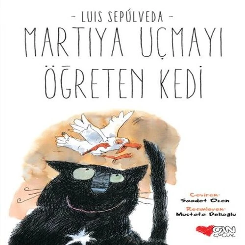 Martıya Uçmayı Öğreten Kedi ürün görseli 1