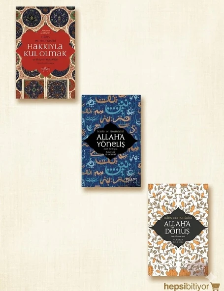 Hâris el-Muhâsibî Seti 3 Kitap (Hakkıyla Kul Olmak + Allaha Yöneliş + Allaha Dönüş) ürün görseli 1